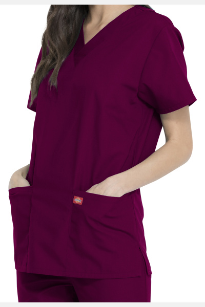 Unisex Basicset DKE520C von Dickies, Farbe: bordeaux, Größe: XS