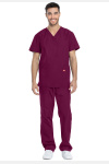 Unisex Basicset DKE520C von Dickies, Farbe: bordeaux, Größe: XS