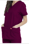 Unisex Basicset DKE520C von Dickies, Farbe: bordeaux, Größe: S