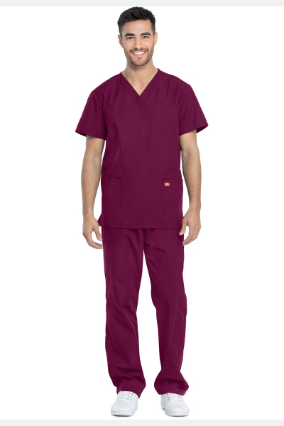 Unisex Basicset DKE520C von Dickies, Farbe: bordeaux,...
