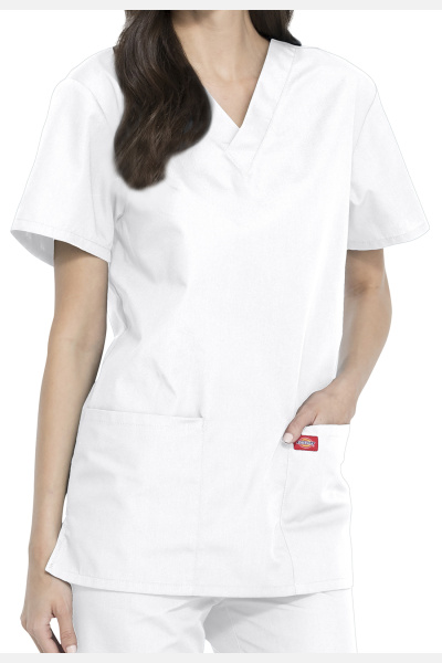 Unisex Basicset DKE520C von Dickies, Farbe: weiß, Größe: XXS