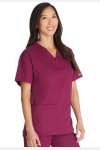 Damenkasack DKE86706 von Dickies, Farbe: bordeaux, Größe: XL