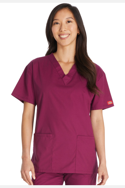 Damenkasack DKE86706 von Dickies, Farbe: bordeaux,...