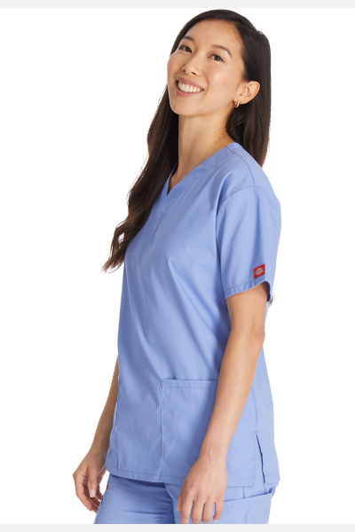 Damenkasack DKE86706 von Dickies, Farbe: hellblau, Größe: M