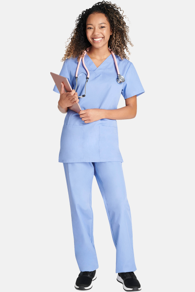 Unisex-Set WWE530c, Farbe: hellblau, Größe: XXS