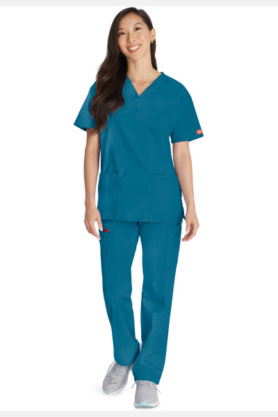 Damenkasack DKE86706 von Dickies, Farbe: karibikblau,...