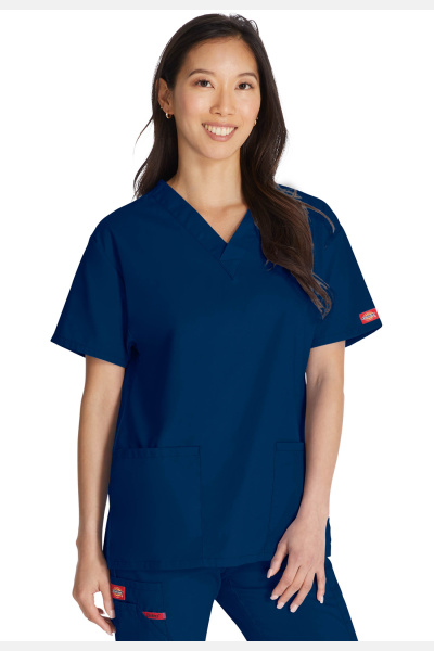 Damenkasack DKE86706 von Dickies, Farbe: navy, Größe: 3XL