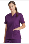 Damenkasack DKE86706 von Dickies, Farbe: lila, Größe: XXL