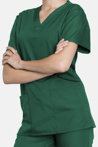 Unisex-Set WWE530c, Farbe: dunkelgrün, Größe: XXS