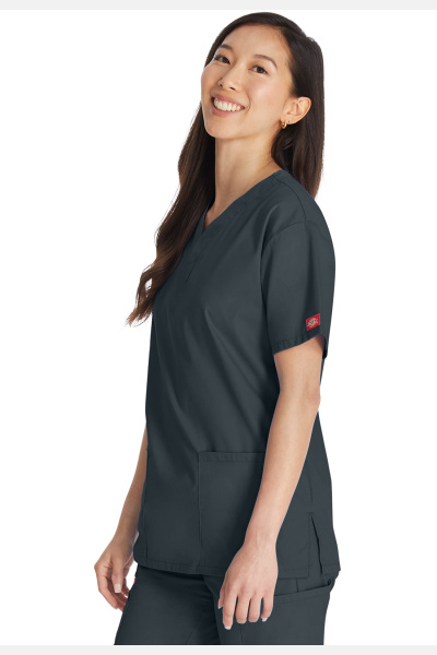 Damenkasack DKE86706 von Dickies, Farbe: anthrazit, Größe: S