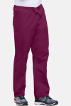Unisex Cargohose WWE4100, Farbe: bordeaux, Größe: XXS