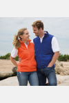 Unisex-Fleeceweste Qinn, Farbe: rot, Größe: XS