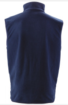 Unisex-Fleeceweste Qinn, Farbe: navy, Größe: XS