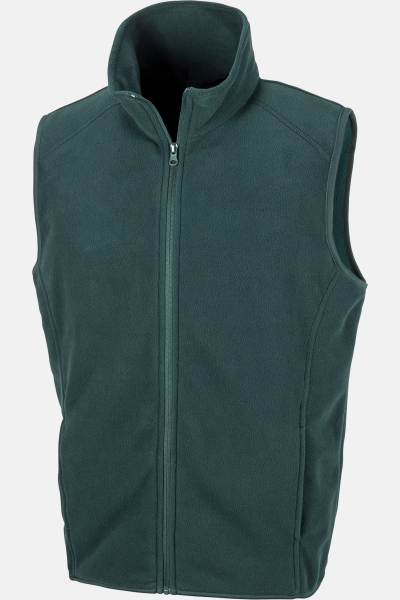 Unisex-Fleeceweste Qinn, Farbe: dunkelgrün,...