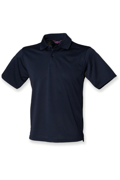 Funktionspolo Rudi, gerade geschnitten, Farbe: navy,...