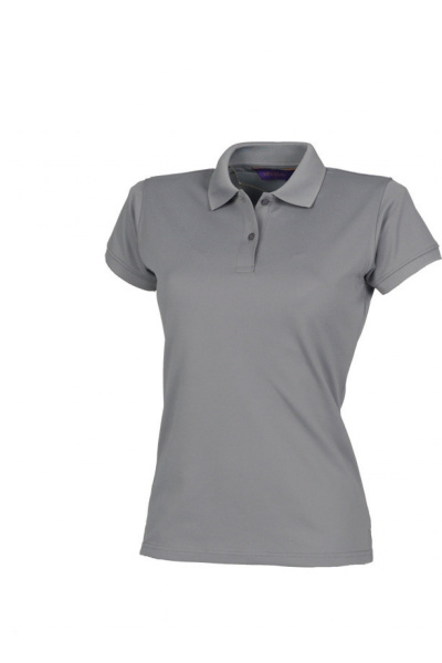 Funktionspolo Ruth, tailliert geschnitten, Farbe: grau,...