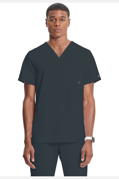 Herrenschlupfkasack CKE900A aus der Cherokee Infinity Line, Farbe: anthrazit, Größe: XXS