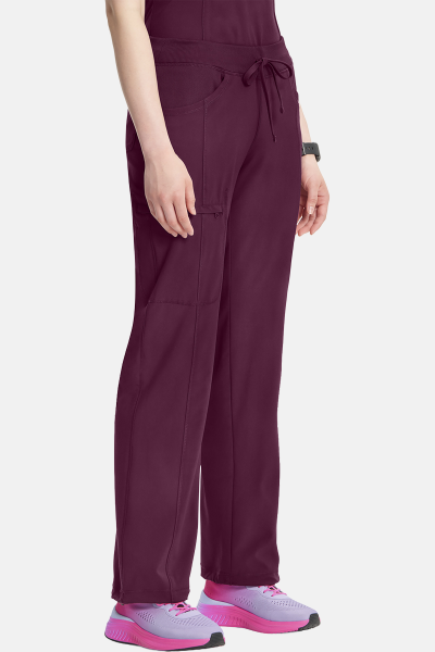Damenhose CKE1123a aus der Cherokee Infinity Line, Farbe: bordeaux, Größe: XXS