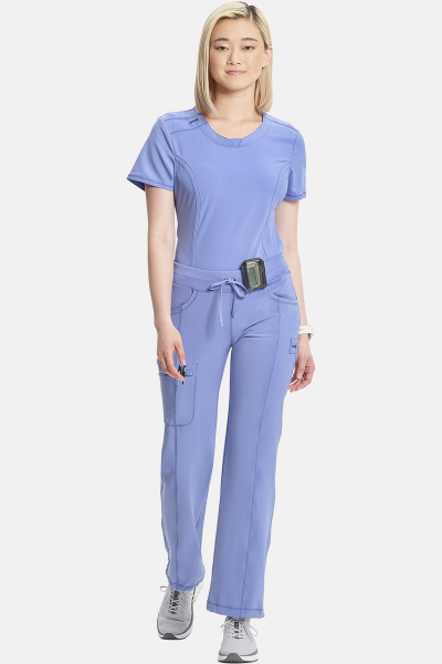 Damenhose CKE1123a aus der Cherokee Infinity Line, Farbe: hellblau, Größe: XXS