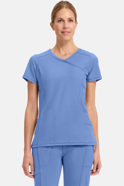 Damenkasack CKE2625A aus der Cherokee Infinity Line, Farbe: hellblau, Größe: XXS