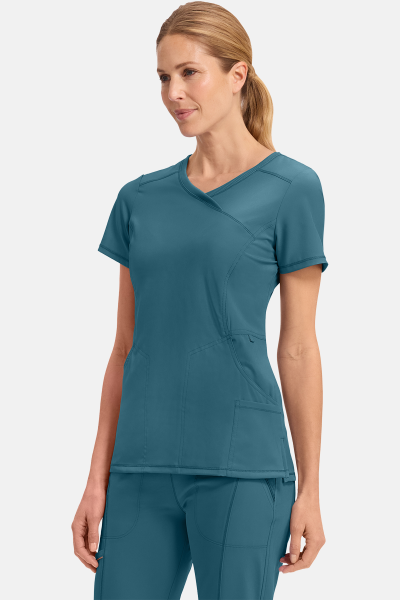 Damenkasack CKE2625A aus der Cherokee Infinity Line, Farbe: karibikblau, Größe: XS