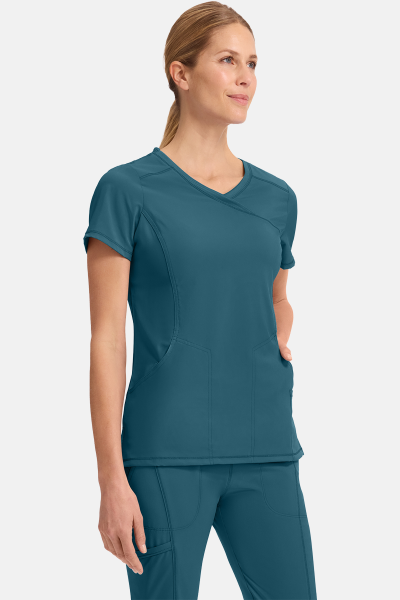 Damenkasack CKE2625A aus der Cherokee Infinity Line, Farbe: karibikblau, Größe: XXL