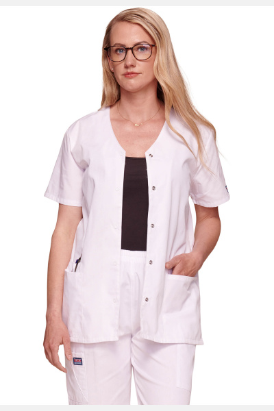 Damenkasack WWE4770 von Cherokee, Farbe: weiß,...