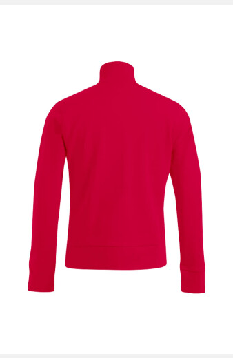 Stehkragenjacke Enisa, tailliert geschnitten, Farbe: rot, Größe: XS