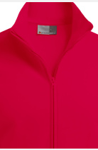 Stehkragenjacke Enisa, tailliert geschnitten, Farbe: rot, Größe: XS