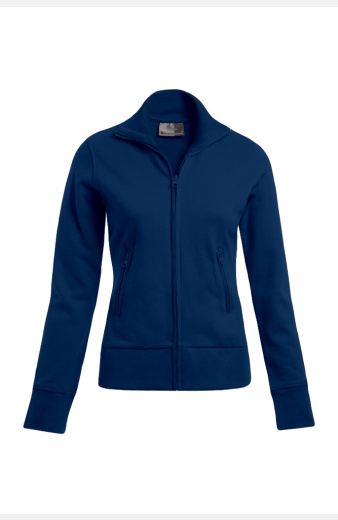 Stehkragenjacke Enisa, tailliert geschnitten, Farbe: navy, Größe: XS