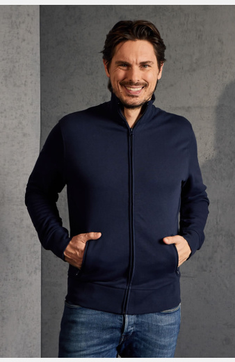 Stehkragenjacke Enis, gerade geschnitten, Farbe: navy, Größe: XL