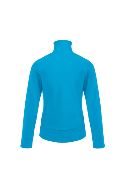 Stehkragenjacke Enisa, tailliert geschnitten, Farbe: türkis, Größe: S