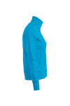 Stehkragenjacke Enisa, tailliert geschnitten, Farbe: türkis, Größe: S