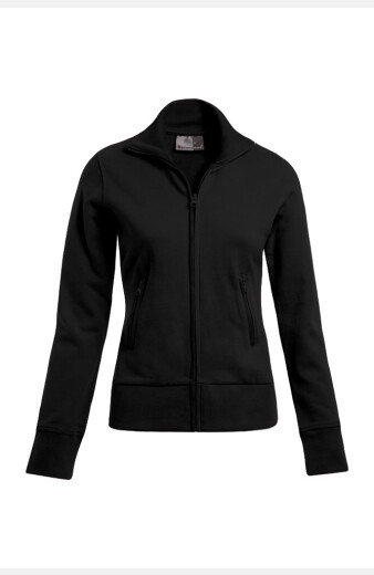 Stehkragenjacke Enisa, tailliert geschnitten, Farbe: schwarz, Größe: XS