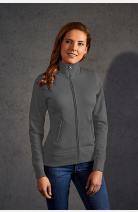 Stehkragenjacke Enisa, tailliert geschnitten, Farbe: anthrazit, Größe: XS