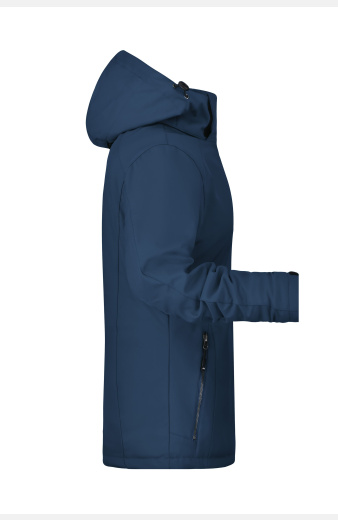 Wintersoftshelljacke Toria, tailliert geschnitten, Farbe: navy, Größe: S