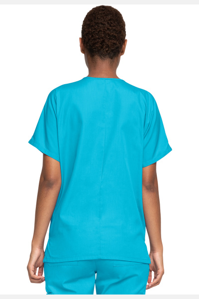 Unisex Kasack WWE4700 von Cherokee mit 2 Seitentaschen, Farbe: türkis, Größe: XXS