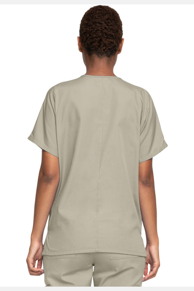 Unisex Kasack WWE4700 von Cherokee mit 2 Seitentaschen, Farbe: beige, Größe: XXS