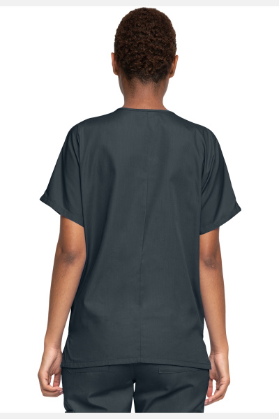 Unisex Kasack WWE4700 von Cherokee mit 2 Seitentaschen, Farbe: anthrazit, Größe: S
