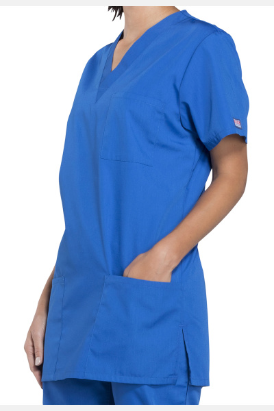 Unisex-Kasack WWE4876 von Cherokee, Farbe: royal, Größe: M