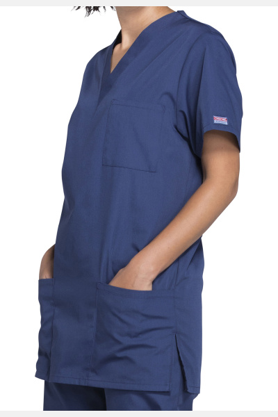 Unisex-Kasack WWE4876 von Cherokee, Farbe: navy, Größe: XXS