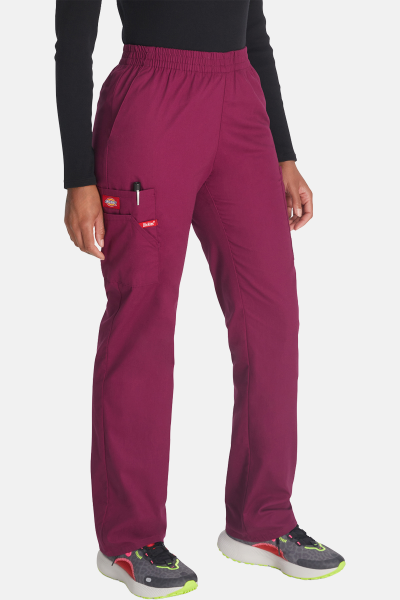 Damenschlupf-Cargohose DKE86106 von Dickies, Farbe: bordeaux, Größe: XL