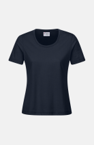 Damen T-Shirt Carestin, tailliert geschnitten, Farbe: navy, Größe: XS