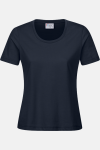 Damen T-Shirt Carestin, tailliert geschnitten, Farbe: navy, Größe: 5XL