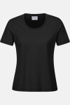 Damen T-Shirt Carestin, tailliert geschnitten, Farbe: schwarz, Größe: M