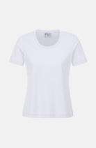 Damen T-Shirt Carestin, tailliert geschnitten, Farbe: weiß, Größe: XS