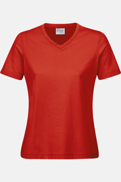 Damen T-Shirt carestin mit V-Ausschnitt, tailliert...