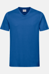 Herren T-Shirt carestin mit V-Ausschnitt, gerade geschnitten, Farbe: royal, Größe: XL