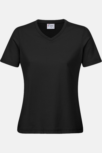 Damen T-Shirt carestin mit V-Ausschnitt, tailliert...