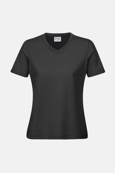 Damen T-Shirt carestin mit V-Ausschnitt, tailliert...